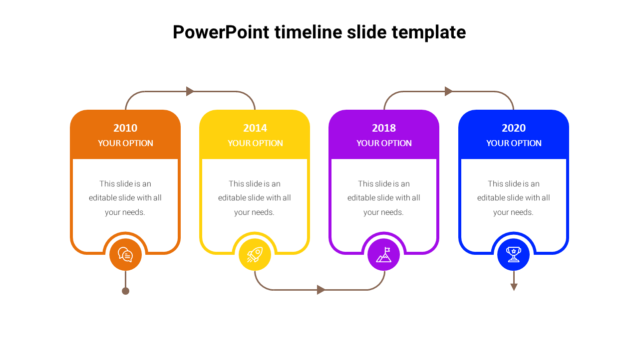 Our Predesigned PowerPoint Timeline Slide Template